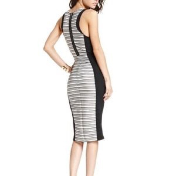 Striped Cocktail Dress - Picture 1 of 5